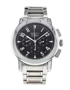 Pre-Owned Zenith Port Royal Round Watch